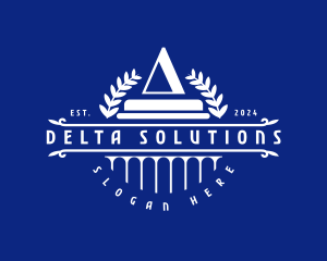 Delta - Greek Delta Hotel logo design