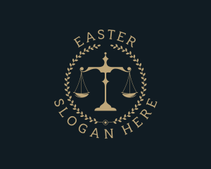 Legal - Legal Justice Scale logo design