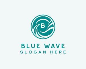 Surfing Waves Resort logo design