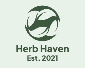 Herbs - Healthy Leaf Drink logo design