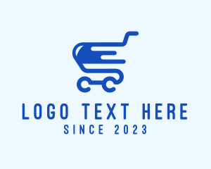 Shopping - Fast Shopping Cart logo design