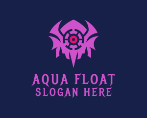 Floating - Gaming Robot Monster logo design
