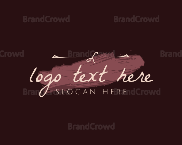 Elegant Cosmetics Fashion Logo