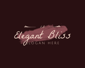 Elegant Cosmetics Fashion Logo