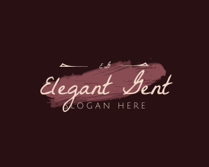 Elegant Cosmetics Fashion logo design