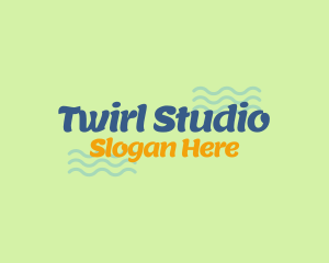 Fun Waves Studio logo design