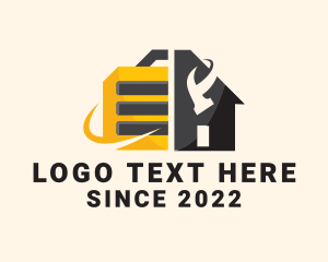 Hammer - House Construction Repair logo design