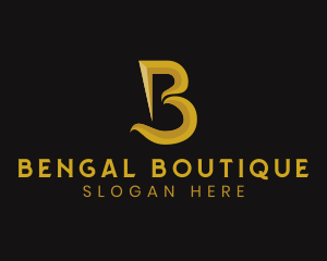 Golden Boutique Hotel logo design