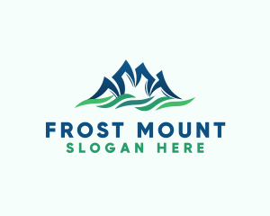 Mountain Nature Travel logo design