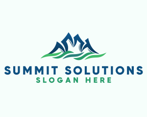 Mount - Mountain Nature Travel logo design