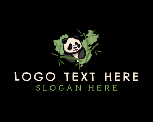 China Panda Bamboo Logo