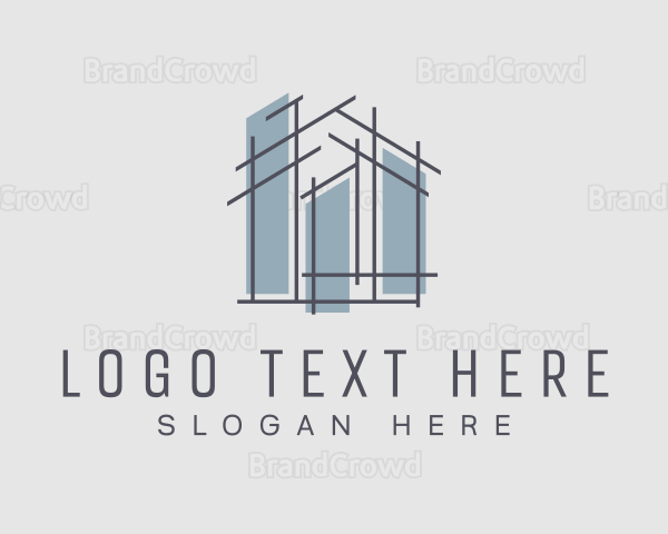 Home Builder Construction Logo