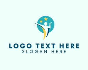 Person - Professional Corporate Leader logo design