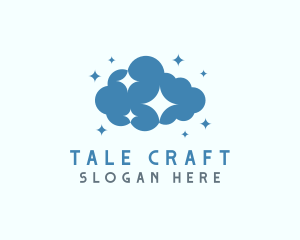Story - Starry Sparkle Cloud logo design