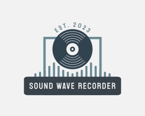 Vinyl Record Music logo design