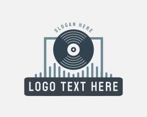 Vinyl Record Music Logo