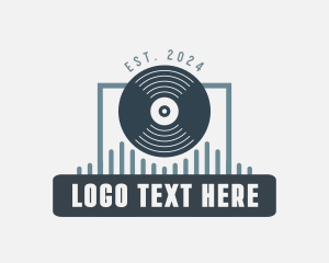 Record - Vinyl Record Music logo design