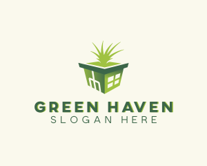 Landscaping - Greenhouse Grass Landscaping logo design