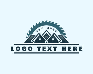 Roofing - Roof Property Carpentry logo design