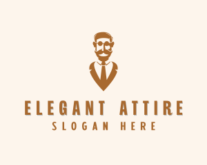 Stylish Gentleman Suit  logo design