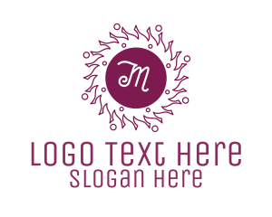 Summer - Summer Solstice Lettermark logo design
