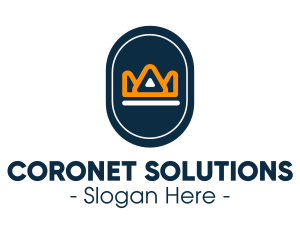 Coronet - Crown Badge Business Company logo design