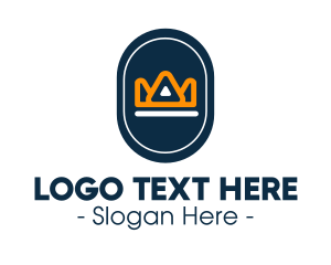 Leader - Crown Badge Business Company logo design