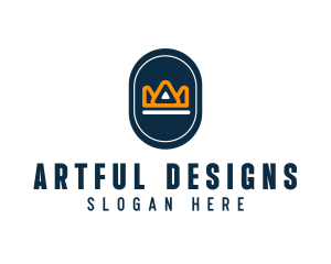 Crown Badge Business Company logo design