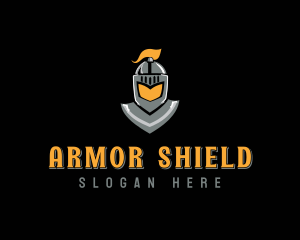 Medieval Knight Armor logo design