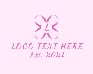 Women - Fashion Ribbon Tailor logo design