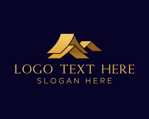 Lease - Modern Creative Roofing logo design