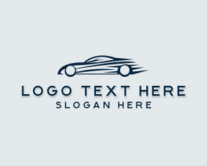 Supercar - Automobile Fast Car logo design