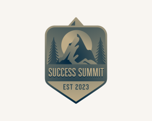 Mountain Summit Adventure logo design