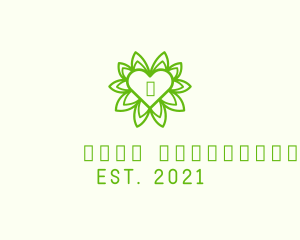 Plant - Nature Flower Heart logo design