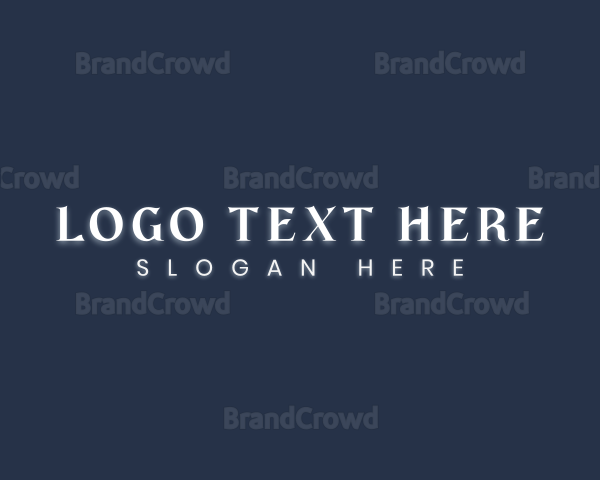 Elegant Luxury Wordmark Logo