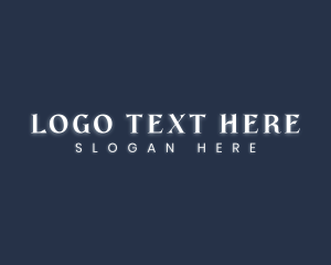 White - Elegant Luxury Wordmark logo design