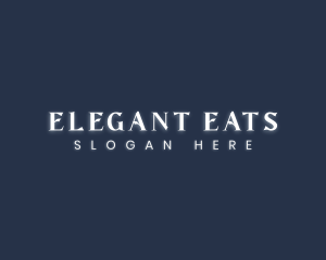 Elegant Luxury Wordmark logo design