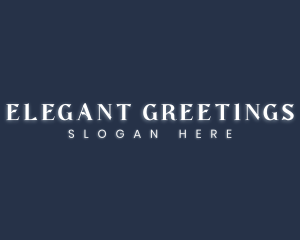 Elegant Luxury Wordmark logo design