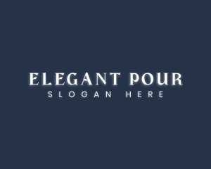 Elegant Luxury Wordmark logo design