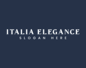 Elegant Luxury Wordmark logo design