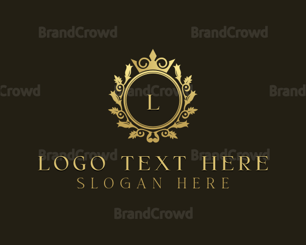 Floral Crown Royalty Logo