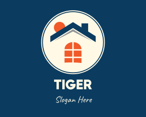 Subdivision - Modern Sunny Home logo design