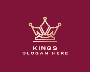 Royalty Crown Monarch logo design