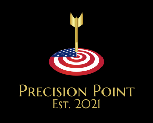 Accuracy - American Dart Target logo design