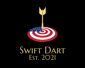 Dart - American Dart Target logo design