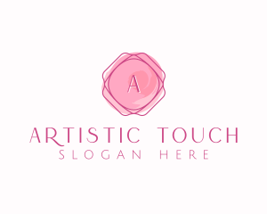 Feminine Watercolor Frame logo design