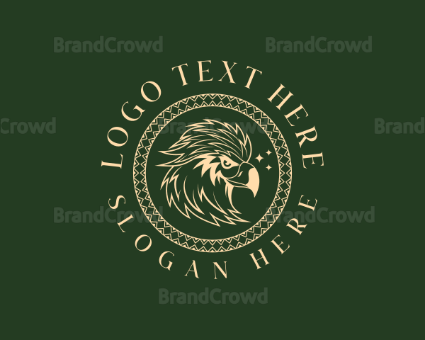 Philippine Tribal Eagle Logo