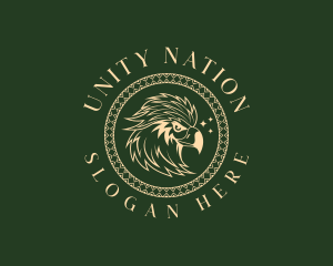 Philippine Tribal Eagle logo design