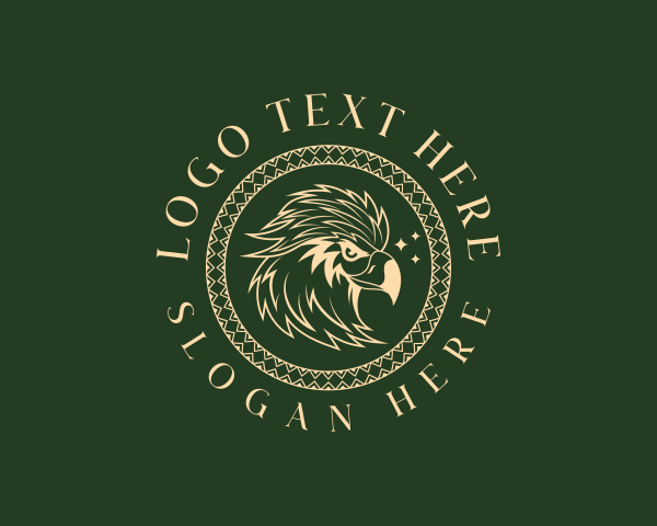 Avian - Philippine Tribal Eagle logo design