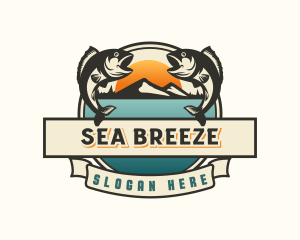 Fish Lake Restaurant logo design